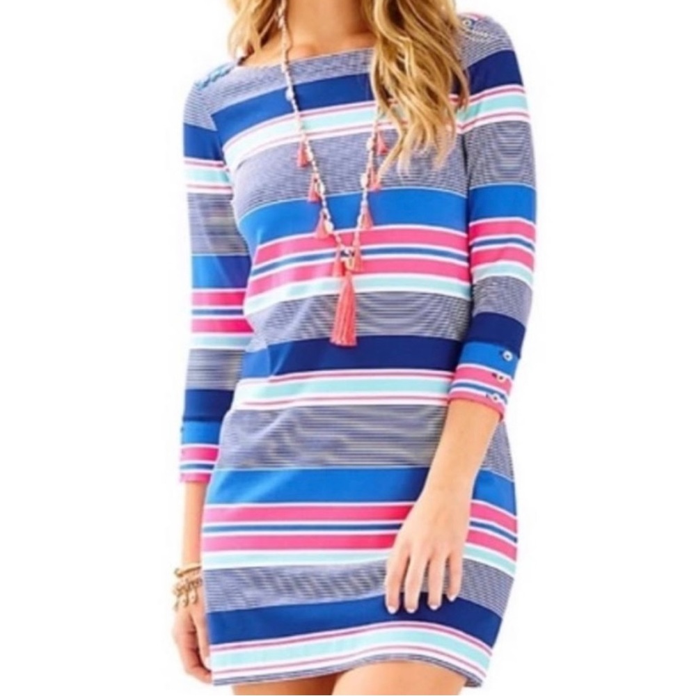 Lilly Pulitzer Sophie Dress Jungle Stripe Size M